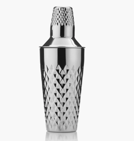 Stainless Steel Admiral Faceted Cocktail Shaker 25oz.