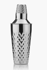 Stainless Steel Admiral Faceted Cocktail Shaker 25oz.