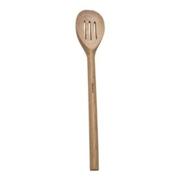 Slotted Beechwood Spoon 12"