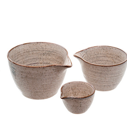 Galiano Spouted Bowl set of 3