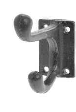 Black Pantry Wall Hook H3"