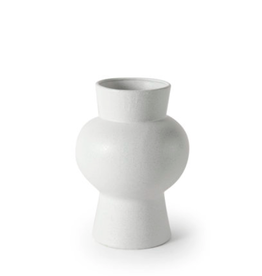 White Laforge II Vase H11"