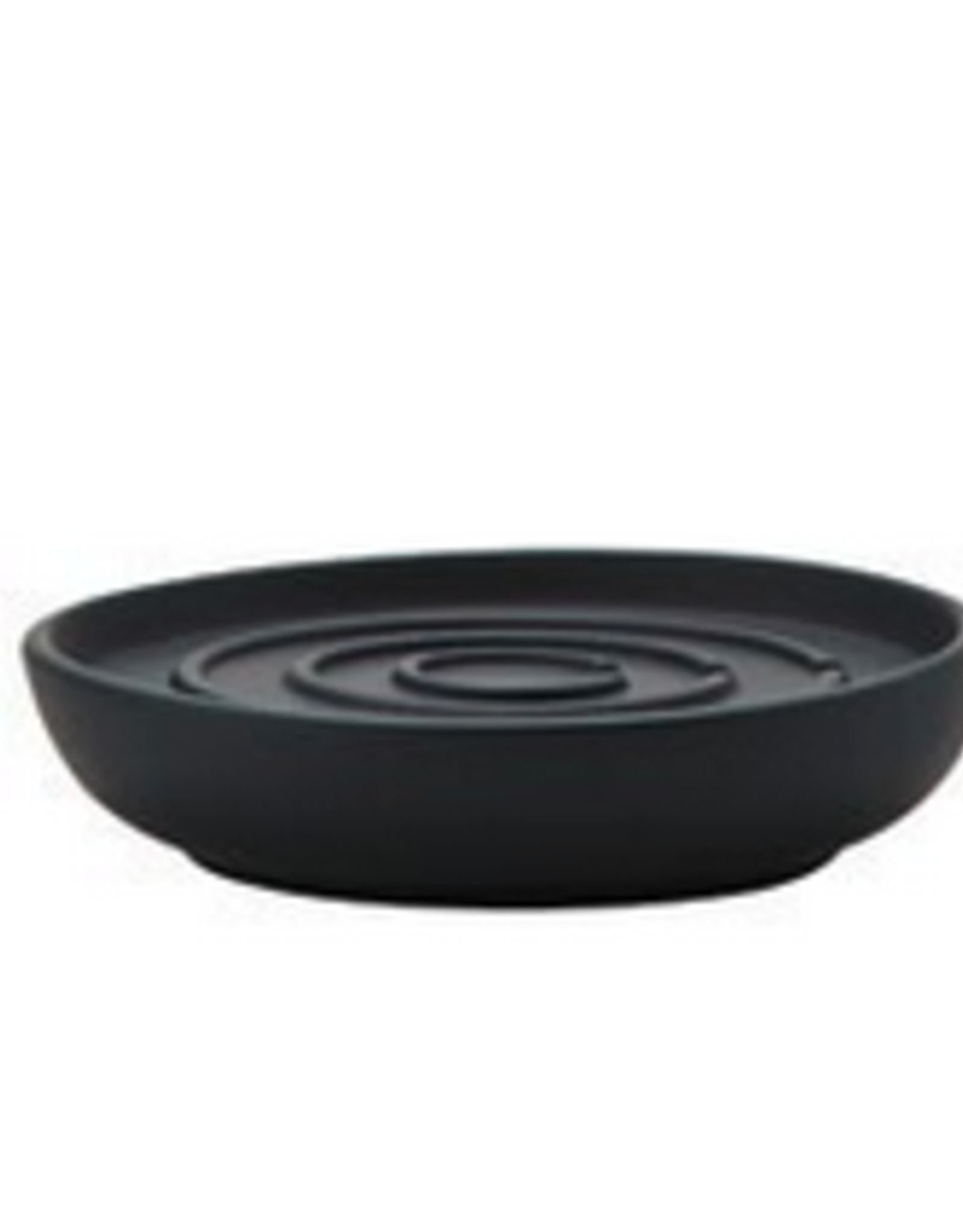 Black Nova Soap Dish D4.3" H1"