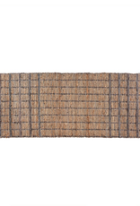 Haze Trestle Leather/Jute Runner Rug L8' W2.5'