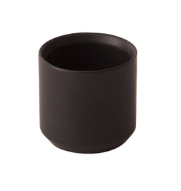 XSmall Black Kendall Pot D2.5" H2"