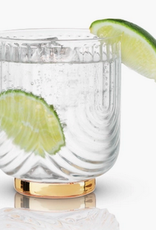 Gatsby Glass Lowball Tumbler 12oz