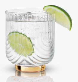 Gatsby Glass Lowball Tumbler 12oz
