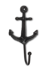 Black Simple Anchor Hook H5"