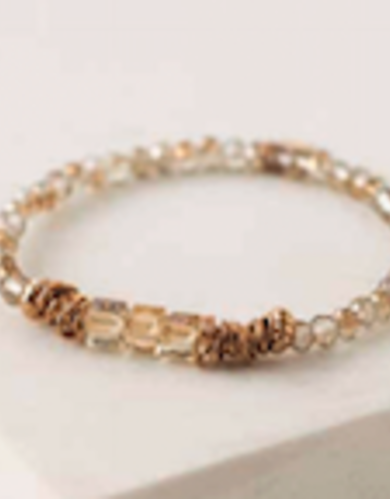 Marilla Stretch Bracelet- Champagne