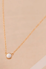 Demi Fine Opal Necklace - Gold