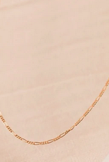 Demi Fine Figaro Chain Necklace - Gold