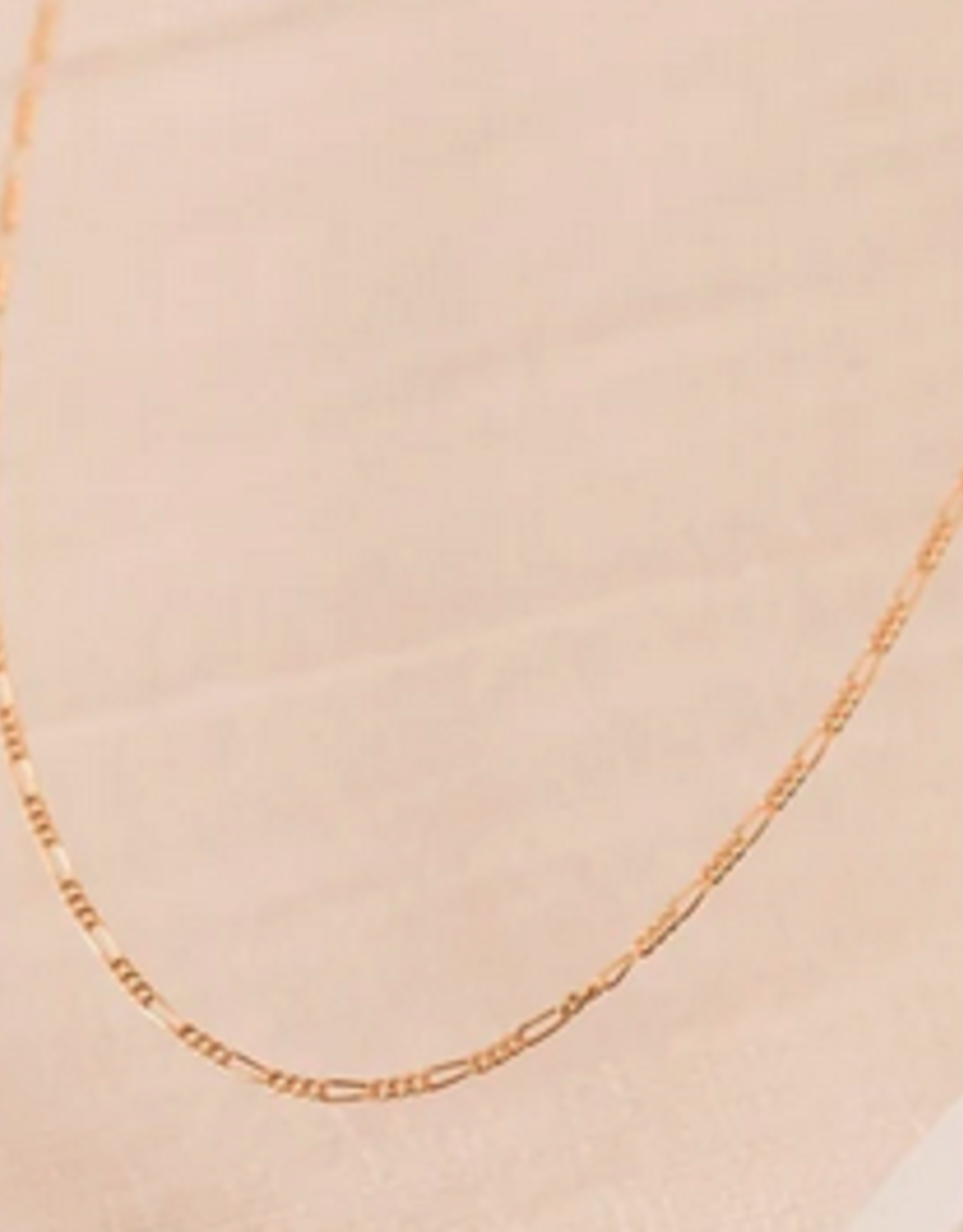 Demi Fine Figaro Chain Necklace - Gold