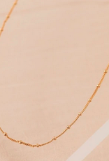 Gold Filled Satellite  Chain Necklace