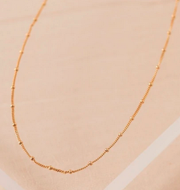 Gold Filled Satellite  Chain Necklace