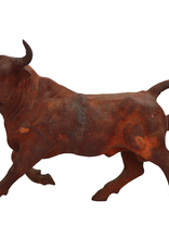 Rust Charging Bull L23" W6" H16"