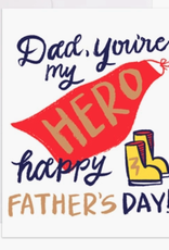 Superhero Dad Card