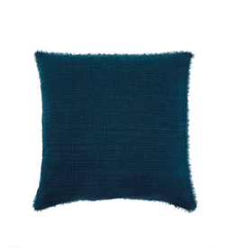 Cobalt Lina Linen Pillow L24"
