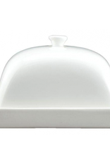 White Tie Butter Dish L6"