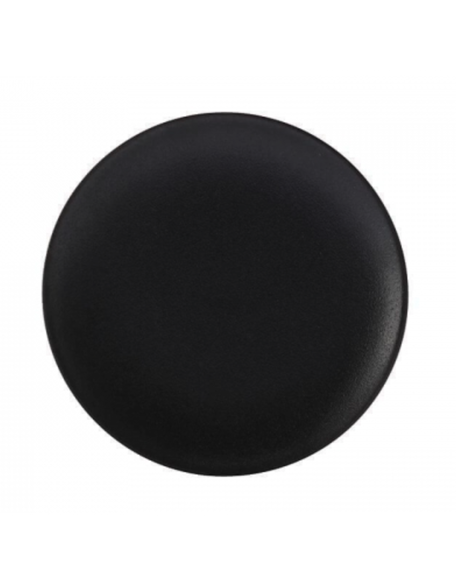 Matte Black Elan Round Plate D6"