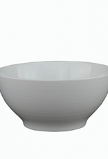White Heston Ceramic Bowl D6"