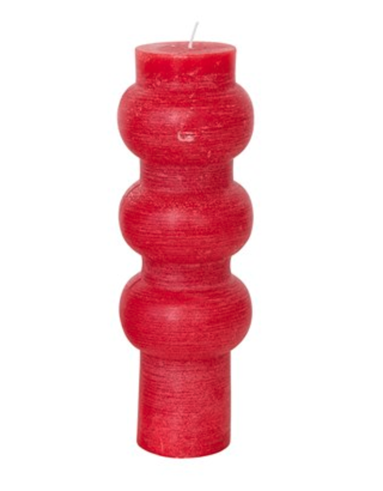 Large Red Totem Candle H9"