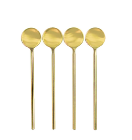 Thin Gold Spoon L4.75"