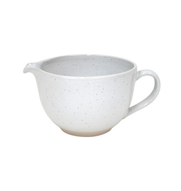 White Fattoria Batter Bowl D10" H7"