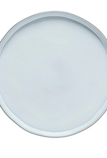 White Lagoa Eco Gres Dinner Plate D10.7" H1"