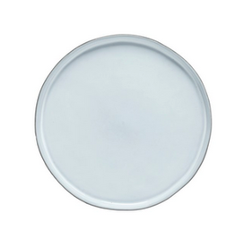 White Lagoa Eco Gres Salad/Dessert Plate D8.25" H.75"