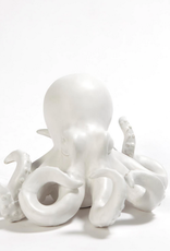 White Octopus L10" H6.25"