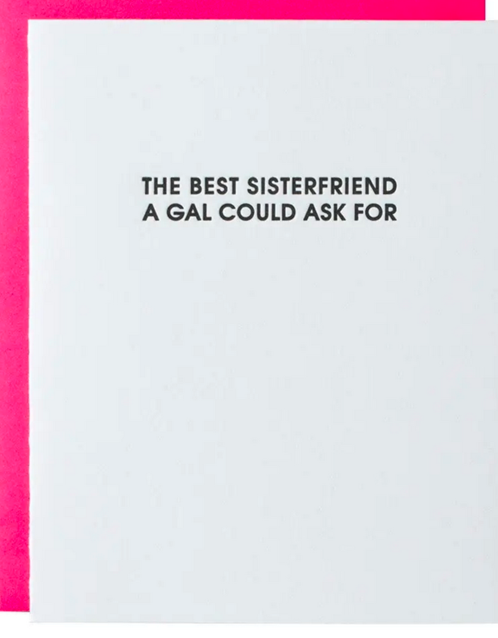 Best Sisterfriend Card