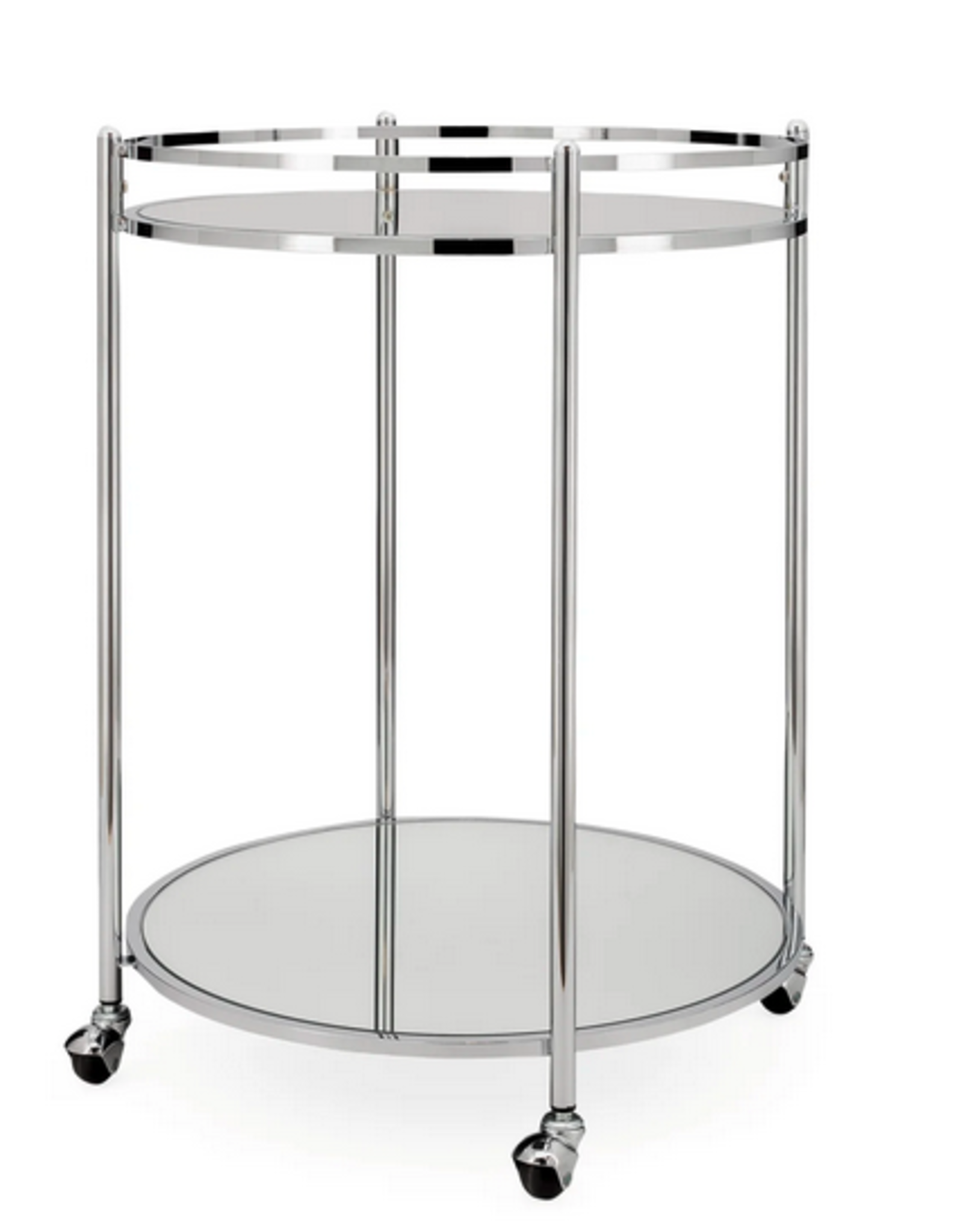Manhattan 2 Tier Bar Cart D22.5" H29.5" Reg $450  Now $225