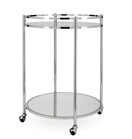 Manhattan 2 Tier Bar Cart D22.5" H29.5" Reg $450  Now $225