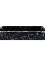 Medium Black Marble Tray L9.75" W4.75"