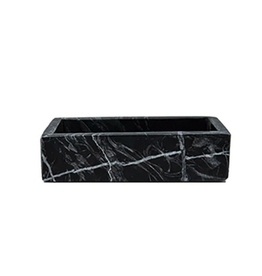 Small Black Marble Tray L6.75" W3.75"