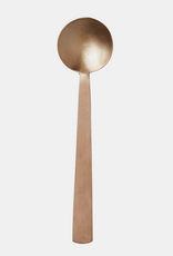 Small Brass Flat Spoon L7"