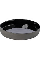 Lagoa Eco Gres Black Soup / Pasta Bowl D9" H1.5"