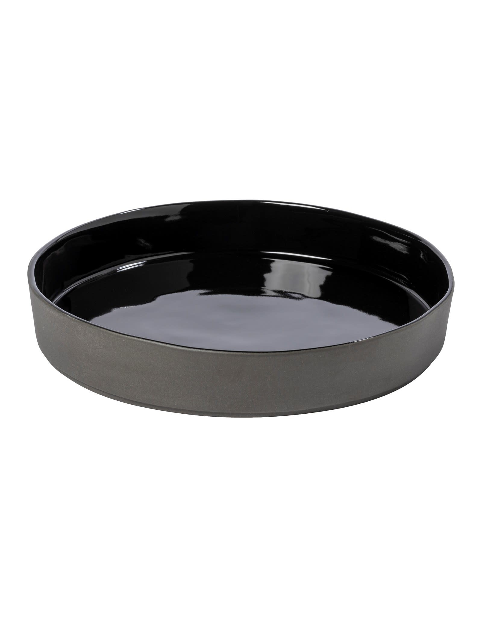 Lagoa Eco Gres Black Soup / Pasta Bowl D9" H1.5"