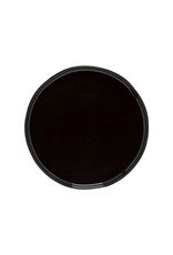 Lagoa Eco Gres Black Salad / Dessert Plate D9"