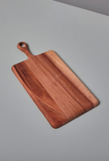 Mini Rectangular Acacia Board With Handle L11" W5"