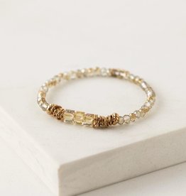 Marilla Stretch Bracelet- Champagne