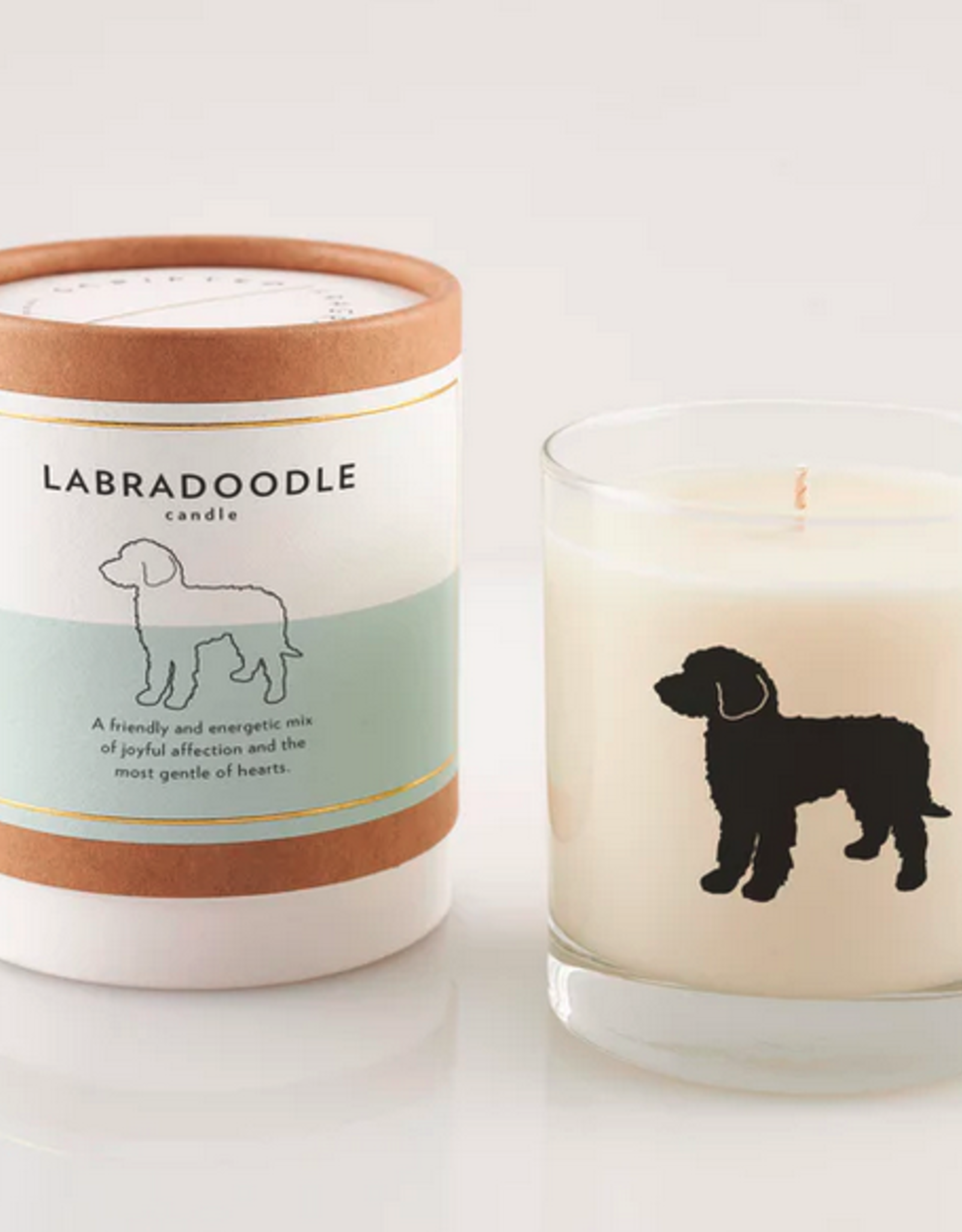 Labradoodle Soy Candle in Glass 8oz/50 hours