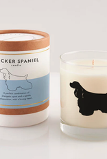 Cocker Spaniel Soy Candle in Glass 8oz/50 hours