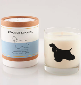 Cocker Spaniel Soy Candle in Glass 8oz/50 hours