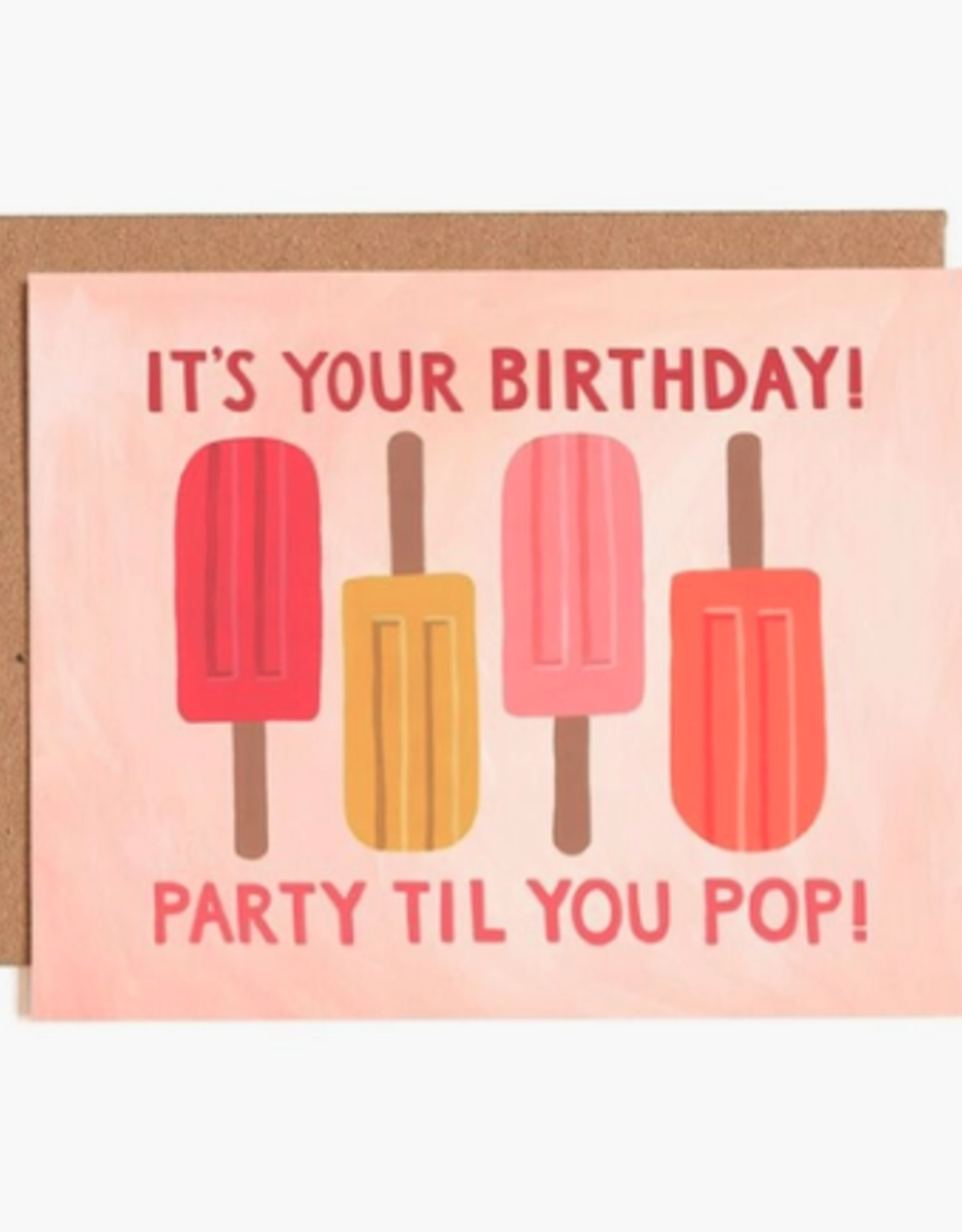 Popsicle Card