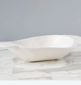 Small Mod White Dough Bowl L18" W10"