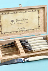 Laguiole Set of Six Ivory Steak Knives