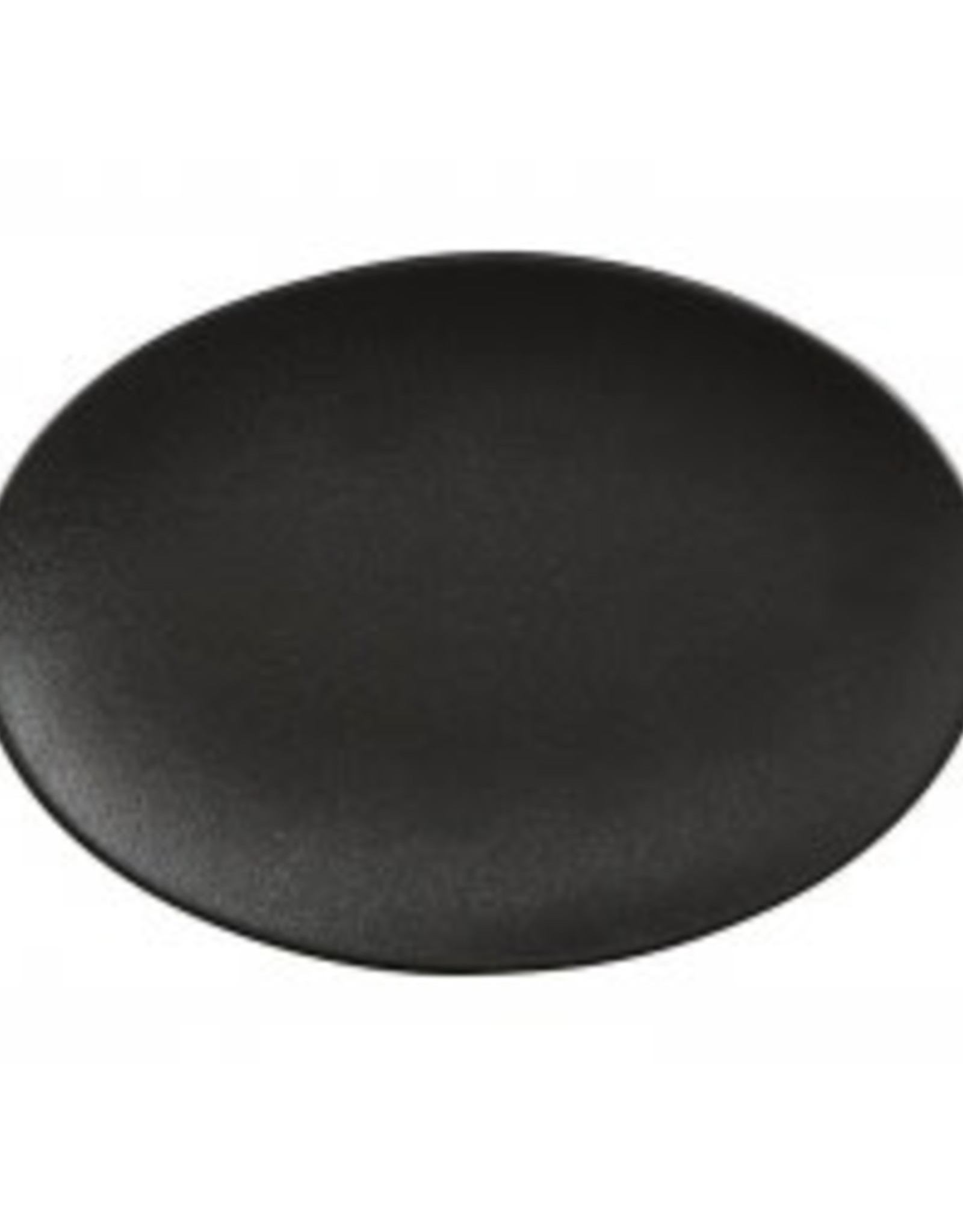 Matte Black Elan Oval Platter L14"
