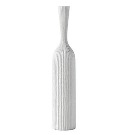Medium White Zoro Vase H24”