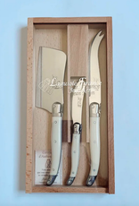 Laguiole Ivory Cheese Utensils Set of 3